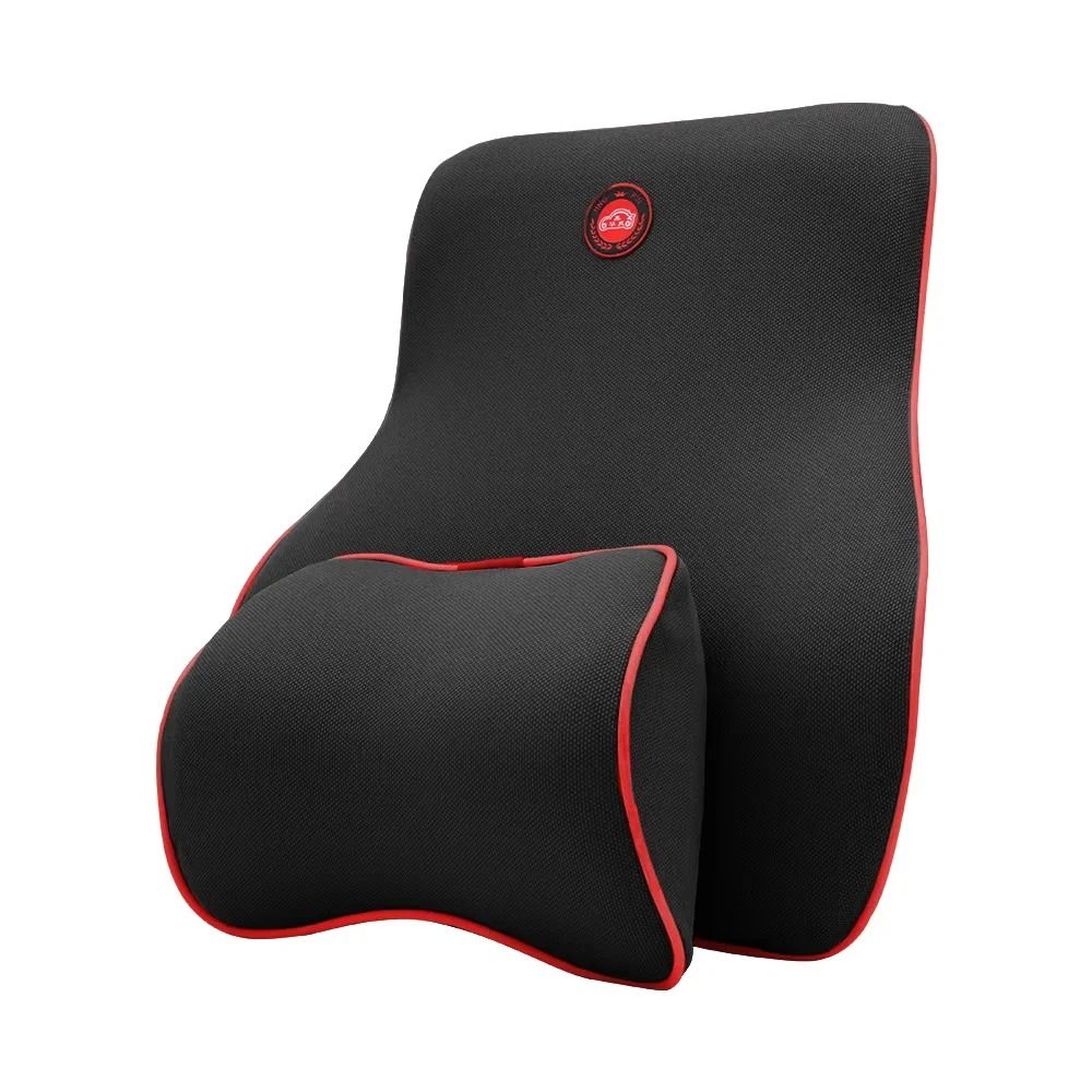 Memory Foam Car Neck And Lumbar Support Pillow For Travel And Daily Driving Comfort 8
