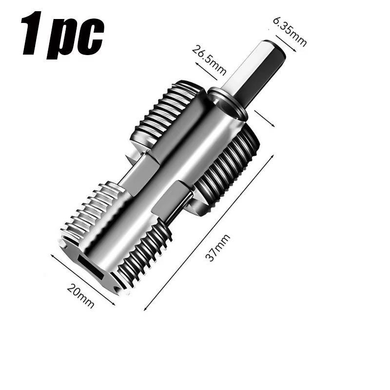 Water Pipe Inner Hole Opener For Electric Drill  Hex Shank Pipe Tapping Tool 4Point 6Point Universa 6