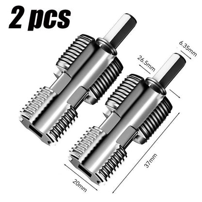 Water Pipe Inner Hole Opener For Electric Drill  Hex Shank Pipe Tapping Tool 4Point 6Point Universa 7