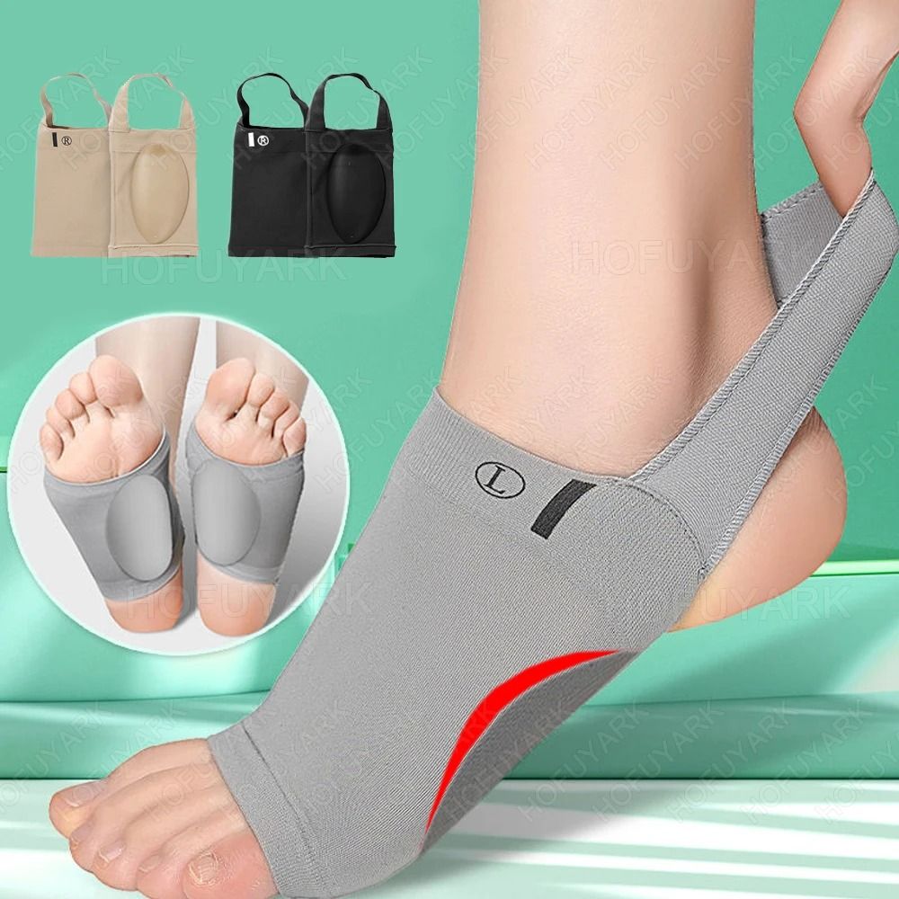 Silicone Arch Support Insoles for Flat Feet and Plantar Fasciitis Pain Relief
