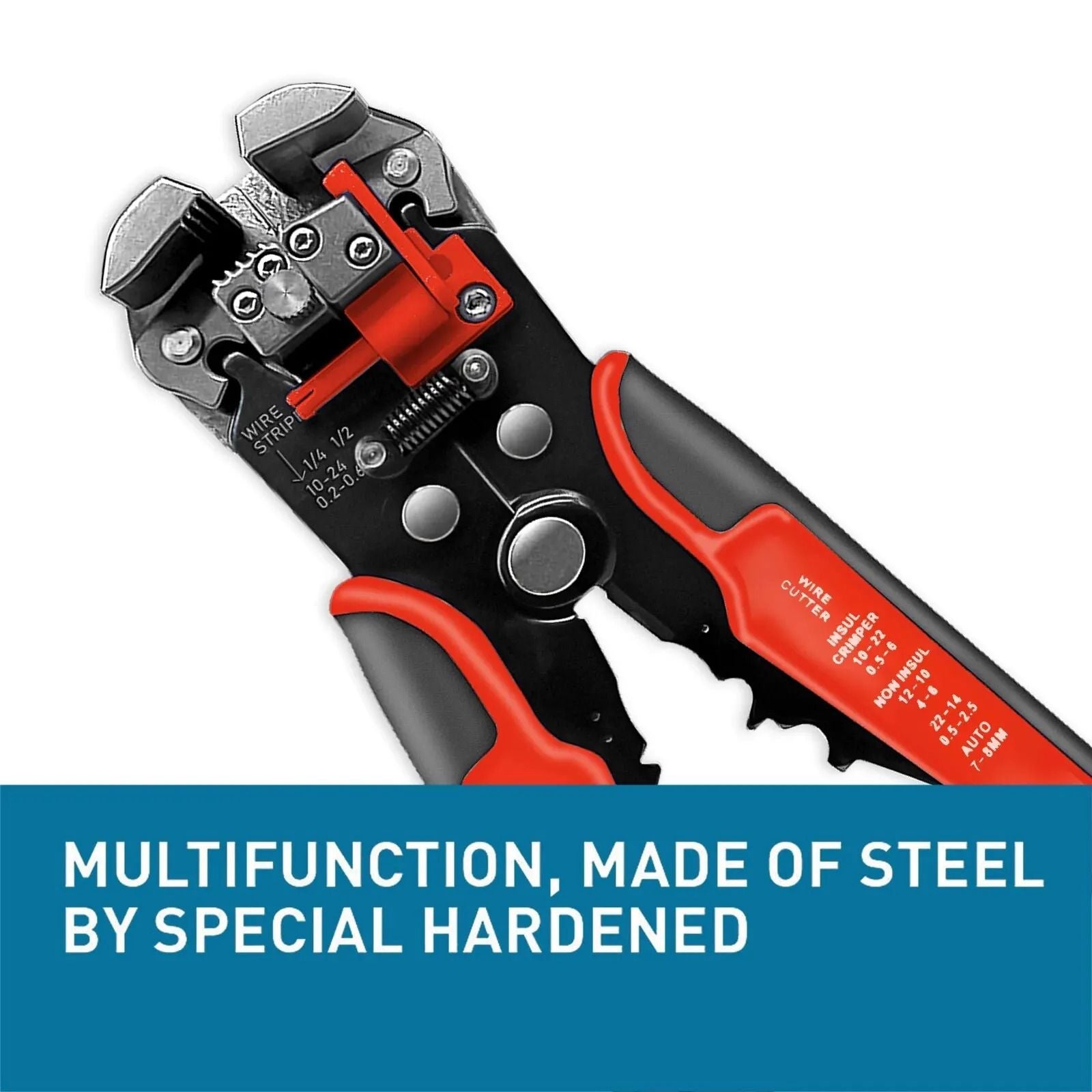 Professional Automatic Wire Stripper Cutter And Crimper Tool For Electricians And DIY Use 2
