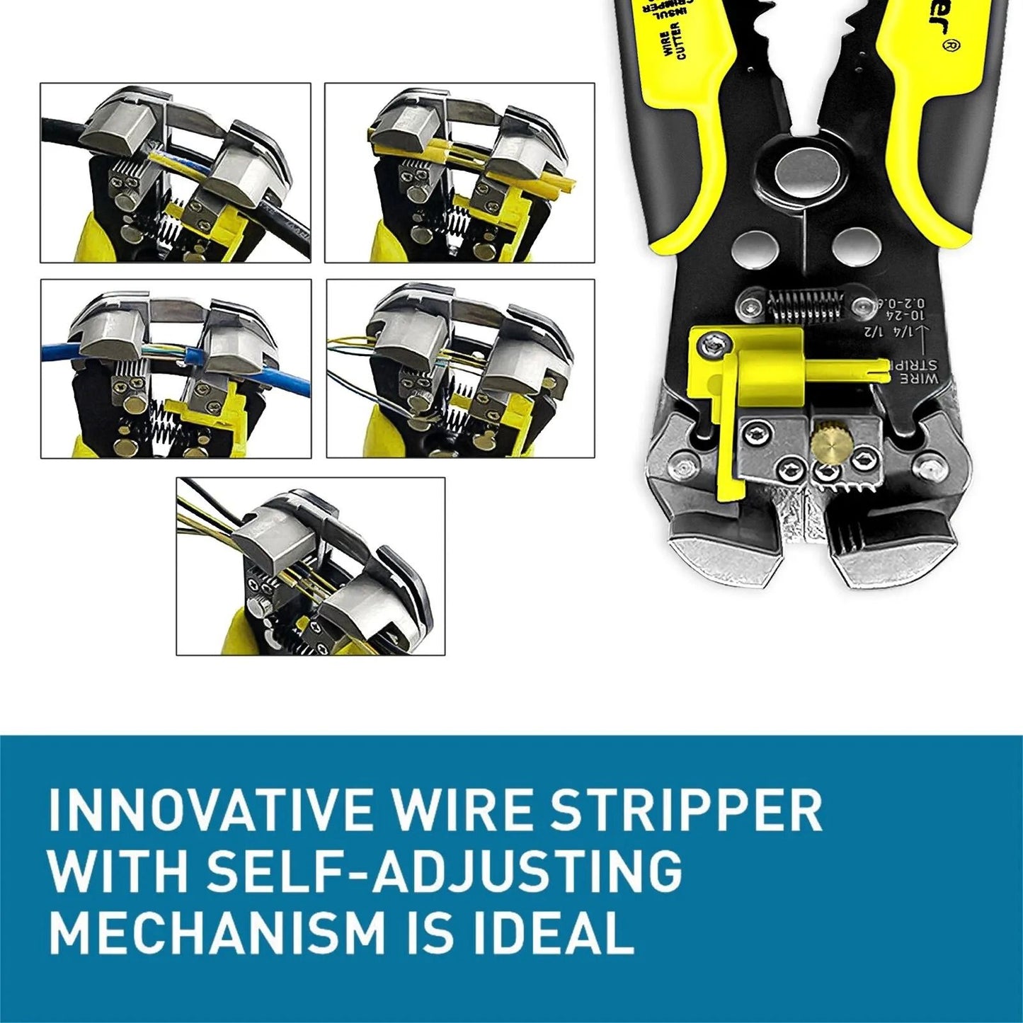 Professional Automatic Wire Stripper Cutter And Crimper Tool For Electricians And DIY Use 4
