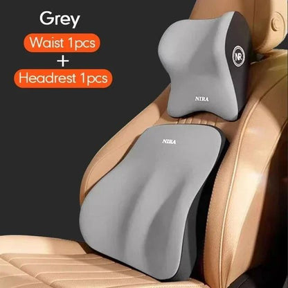 Memory Foam Car Lumbar And Neck Support Pillows 14