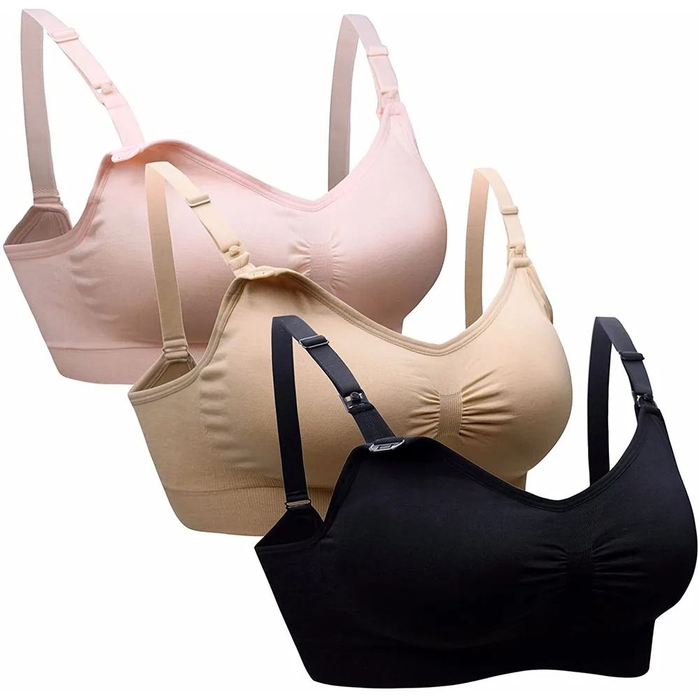 Breathable Wirefree Maternity Nursing Bra for Breastfeeding Support and Everyday Comfort