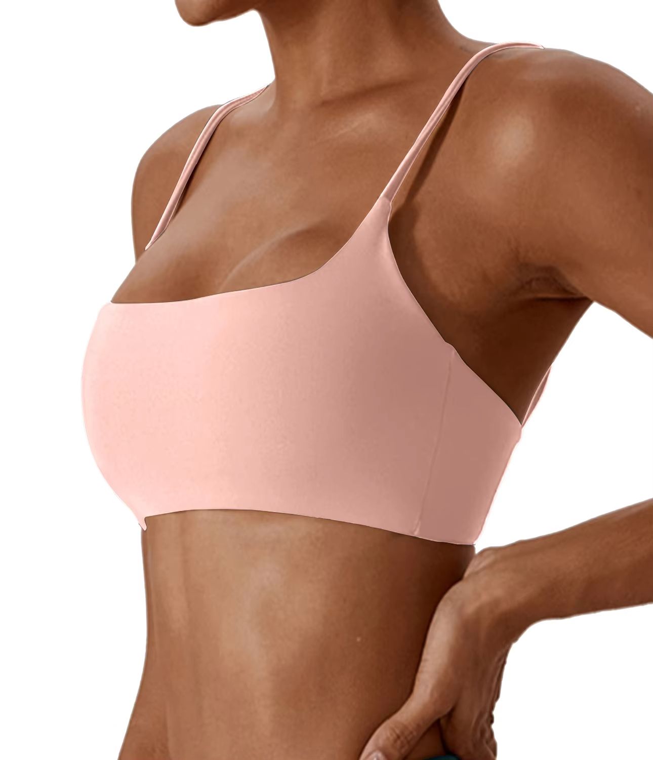 Womens Cross Back Sports Bra  Super Soft Yoga Fitness Bra For Running  Workouts 11