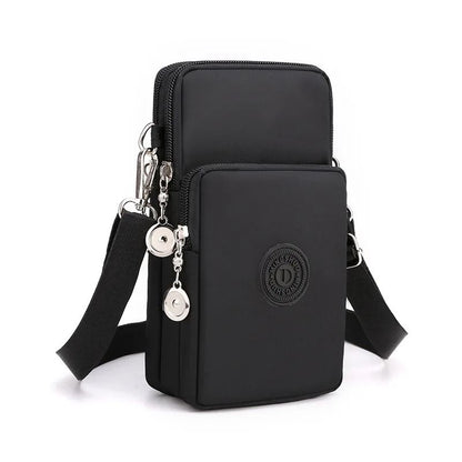 Womens Nylon Crossbody Phone Bag With Strap And Coin Purse For Travel And Everyday Carry 2
