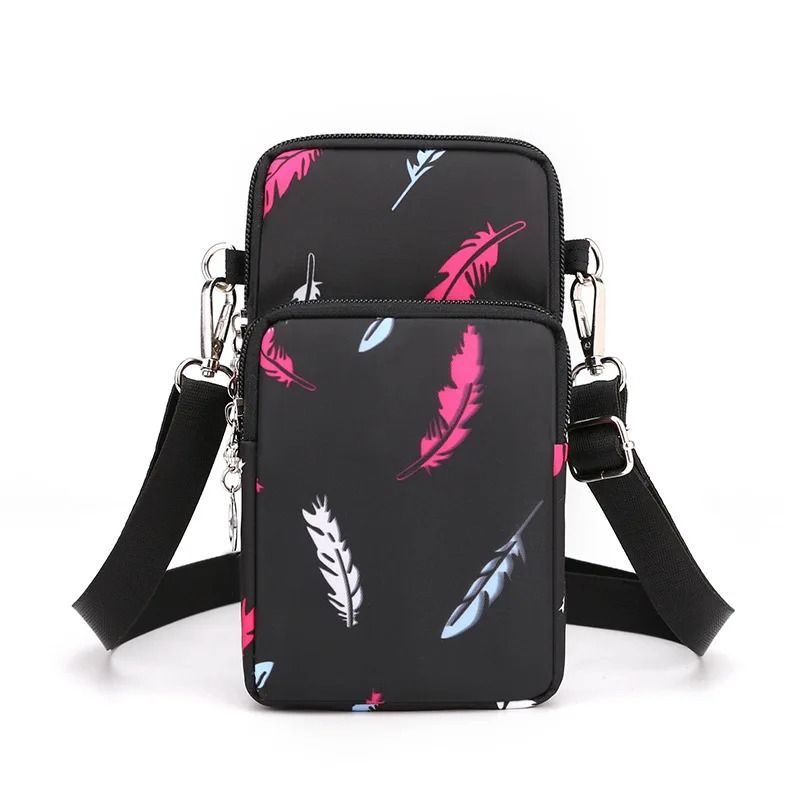 Womens Nylon Crossbody Phone Bag With Strap And Coin Purse For Travel And Everyday Carry 8