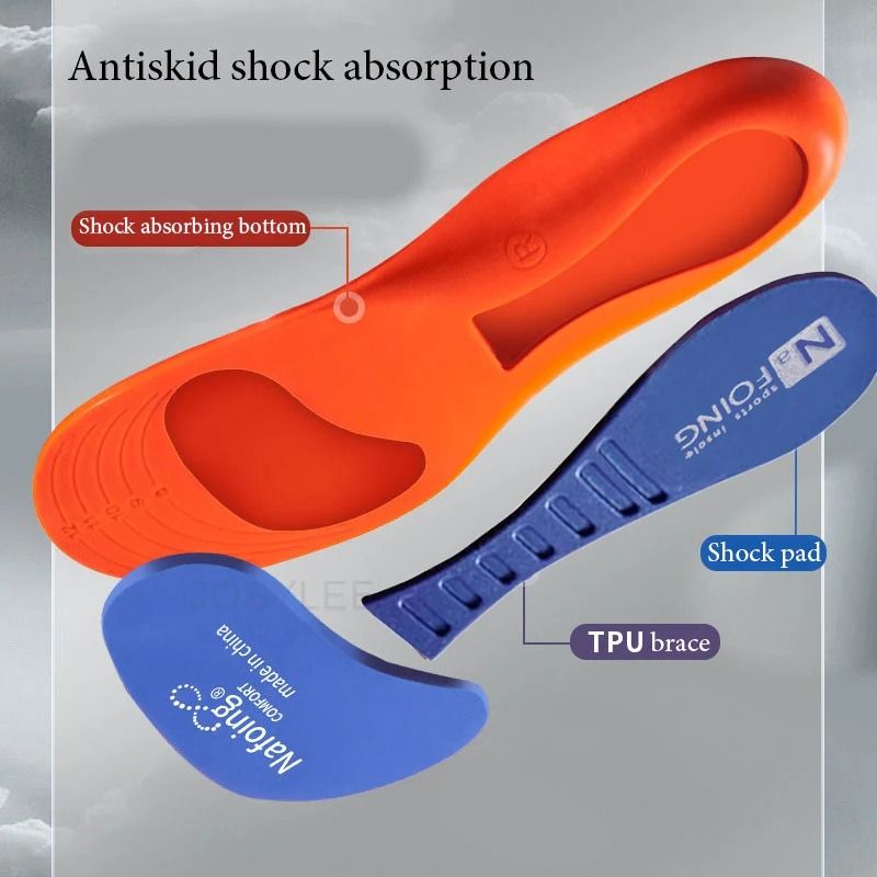 Orthotic Arch Support Insoles For Flat Feet And Running Shoes With Pressure Relief Cushioning 3
