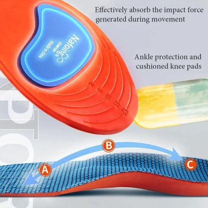 Orthotic Arch Support Insoles For Flat Feet And Running Shoes With Pressure Relief Cushioning 4