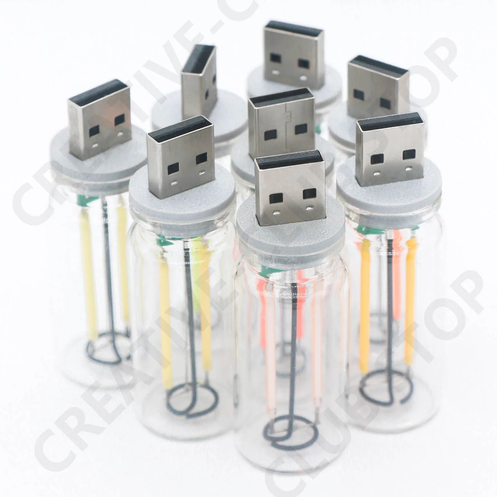 USB Touch Control LED Night Light With Edison Bulb For Bedroom And Ambient DIY Decor 2