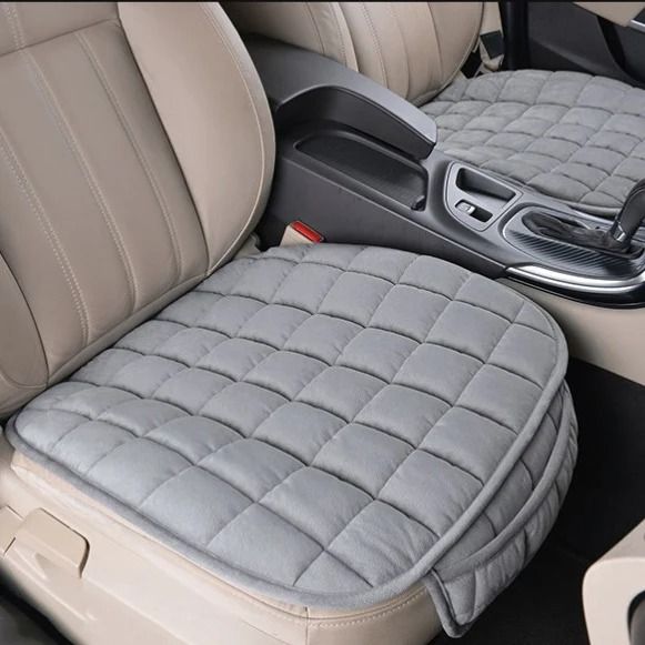 Universal Winter Warm Car Seat Cushion With Anti Slip Bottom For Front Seat Protection And Cold Wea 6
