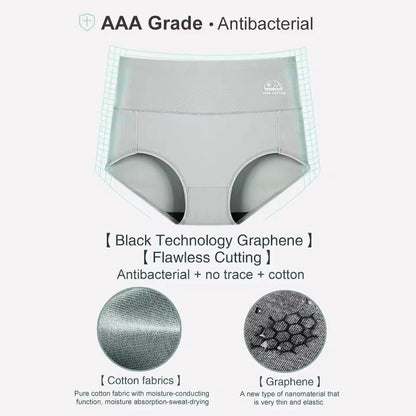 5 Pack High Waist Cotton Panties For Women With Soft Crotch And Comfortable Stretch Fit 4