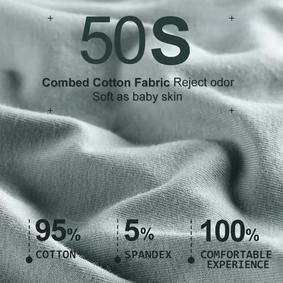 5 Pack High Waist Cotton Panties For Women With Soft Crotch And Comfortable Stretch Fit 5