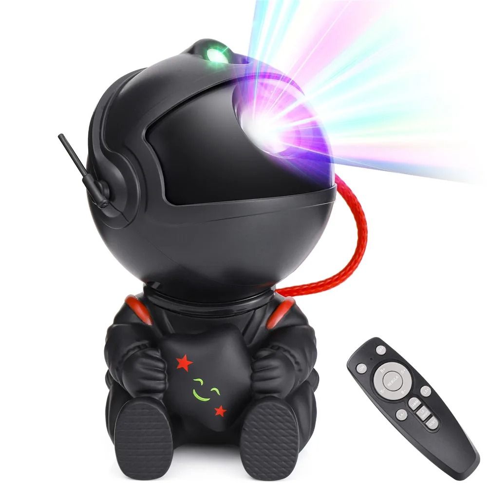 Astronaut Galaxy Star Projector LED Night Light for Kids and Bedroom Decorative Ambiance