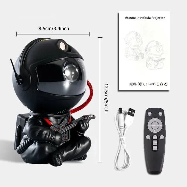 Astronaut Galaxy Star Projector LED Night Light For Kids And Bedroom Decorative Ambiance 9