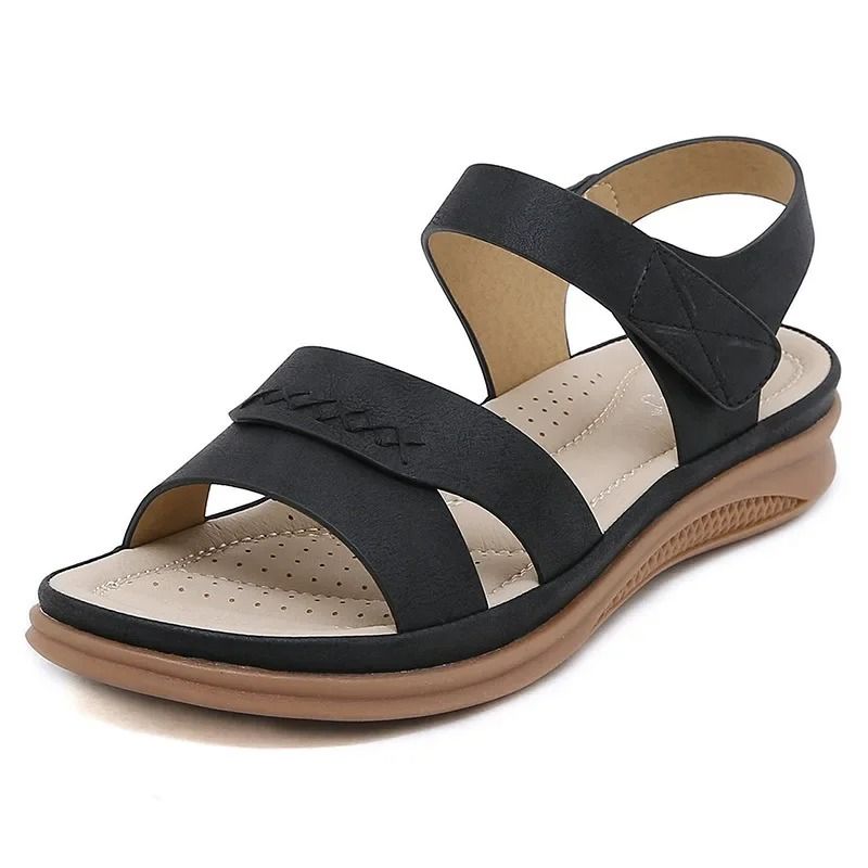 Womens Summer Flat Heel Sandals With Adjustable Strap And Lightweight Design For Casual Everyday We 1