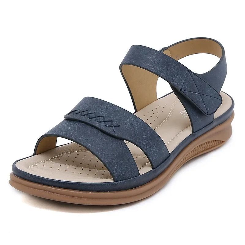 Womens Summer Flat Heel Sandals With Adjustable Strap And Lightweight Design For Casual Everyday We 8