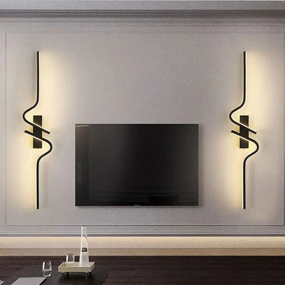 Modern LED Wall Lamp With Up And Down Light For Bedroom Hallway Or Bedside Accent Lighting 1