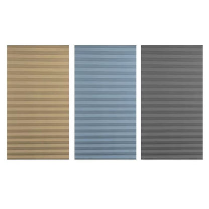 Self Adhesive Pleated Window Blinds Half Blackout Shades For Bathroom And Balcony 2