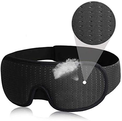 3D Light Block Sleep Mask Ultra Soft Memory Foam Eye Shade