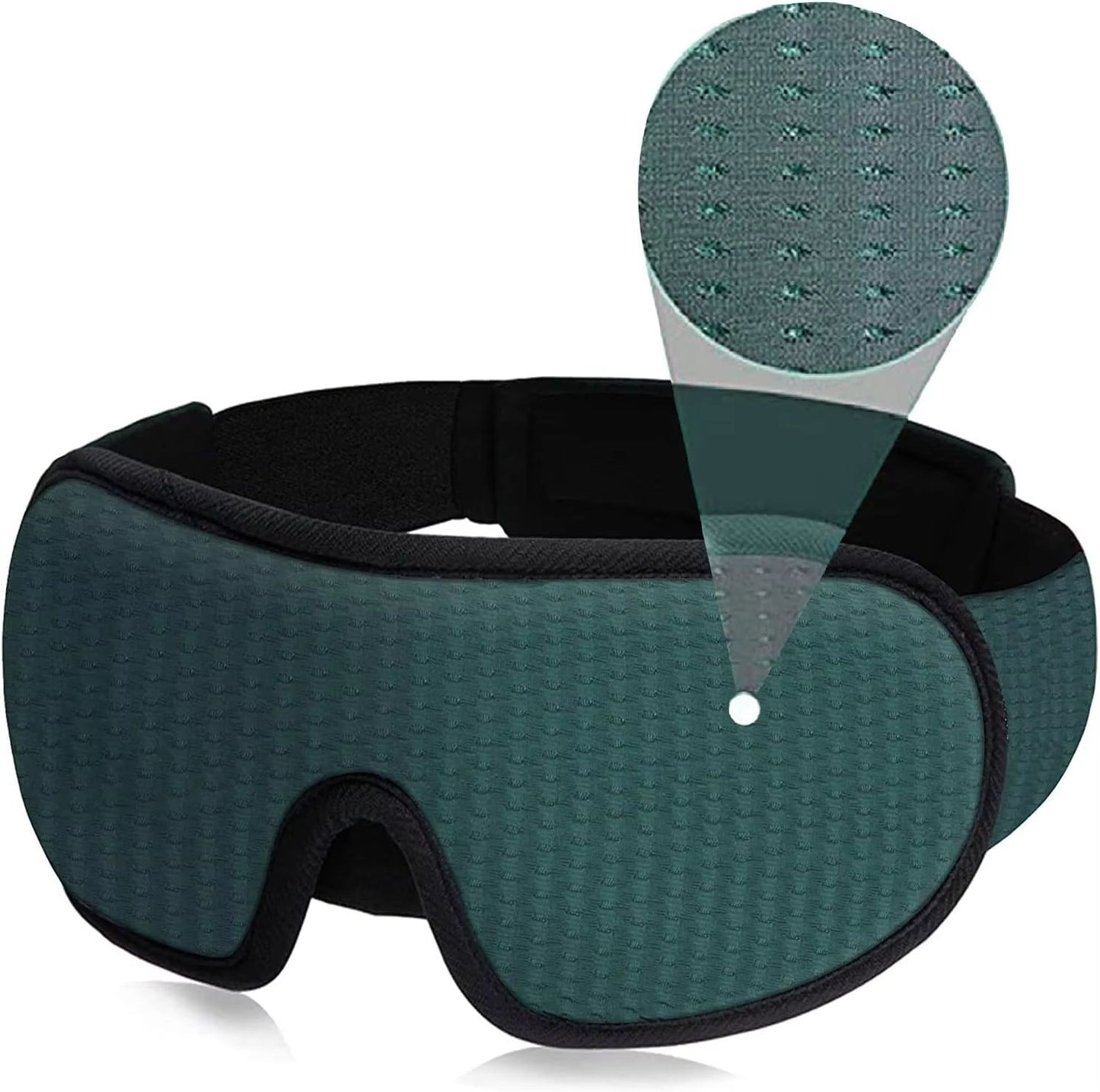 3D Light Block Sleep Mask Ultra Soft Memory Foam Eye Shade 9