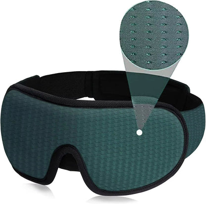 3D Light Block Sleep Mask Ultra Soft Memory Foam Eye Shade 9