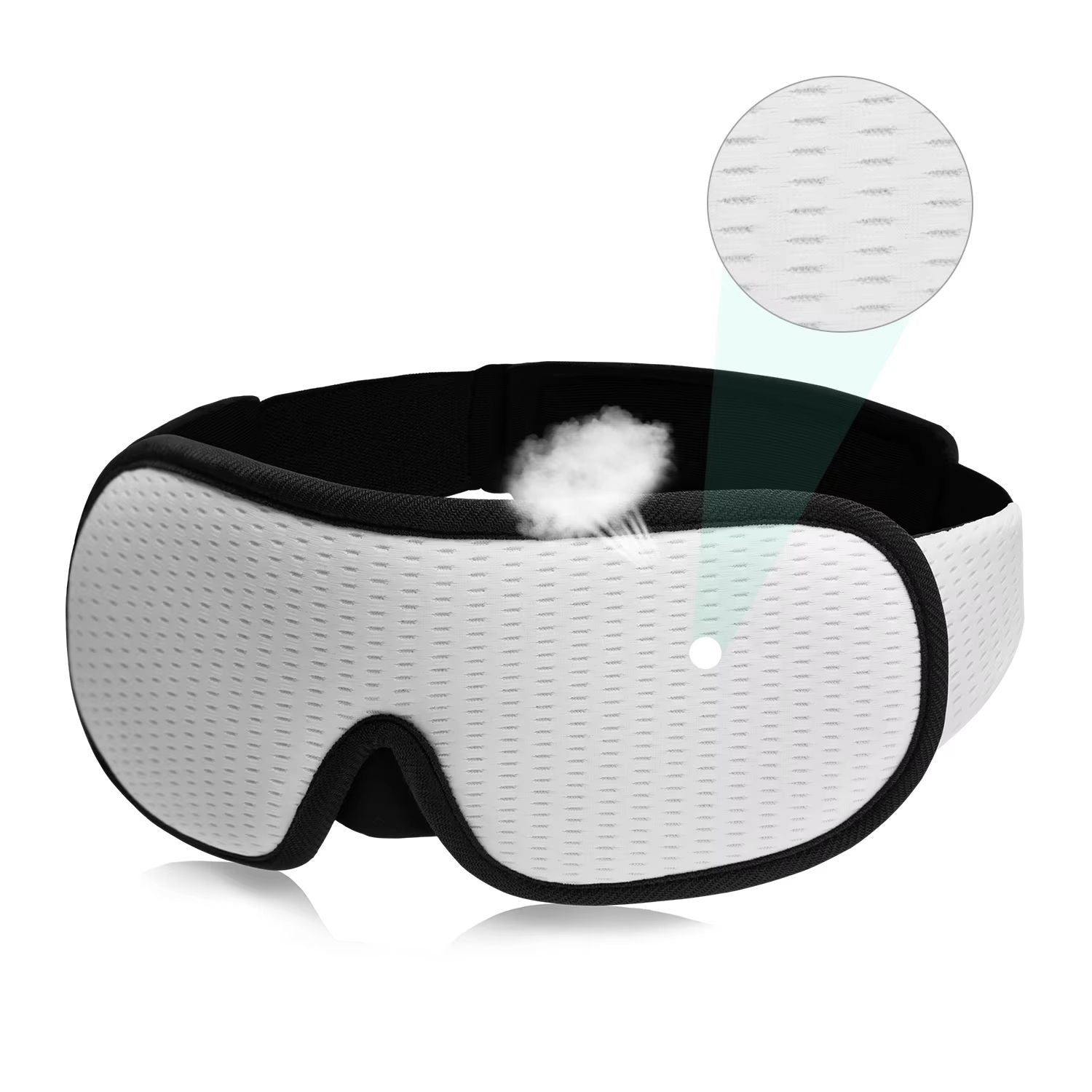 3D Light Block Sleep Mask Ultra Soft Memory Foam Eye Shade 7