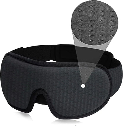 3D Light Block Sleep Mask Ultra Soft Memory Foam Eye Shade 8