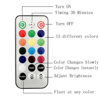 RGB Quantum Hexagon Wall Lamp Touch Sensor DIY LED Colorful Night Light 1