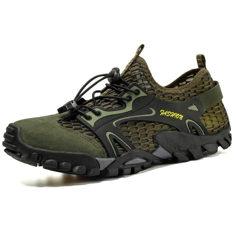 Outdoor Non Slip Wear Resistant Hiking Shoes For Men Breathable Trekking Sneakers 9