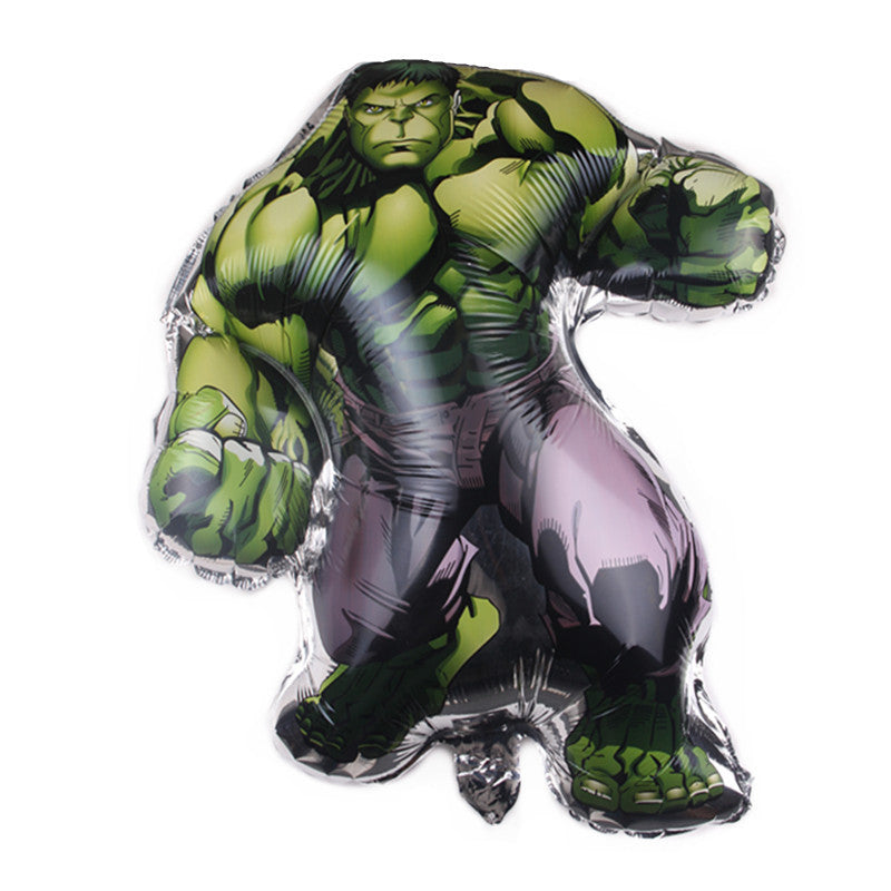 1PCS Superhero Hulk Aluminum Film Balloon, Durable Birthday Party Shape Foil Balloon for Superhero, Themed Decor