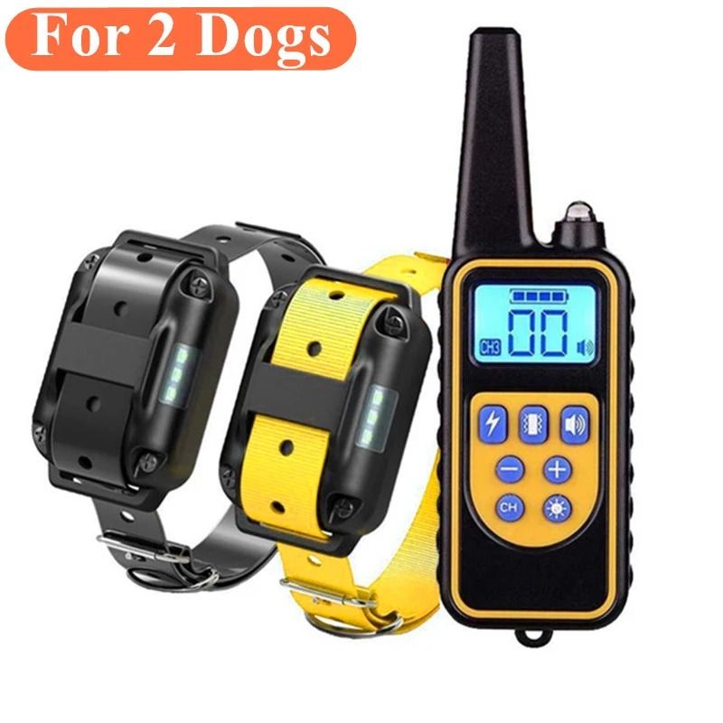 Electric Dog Training Collar With Remote  Waterproof  Rechargeable 11
