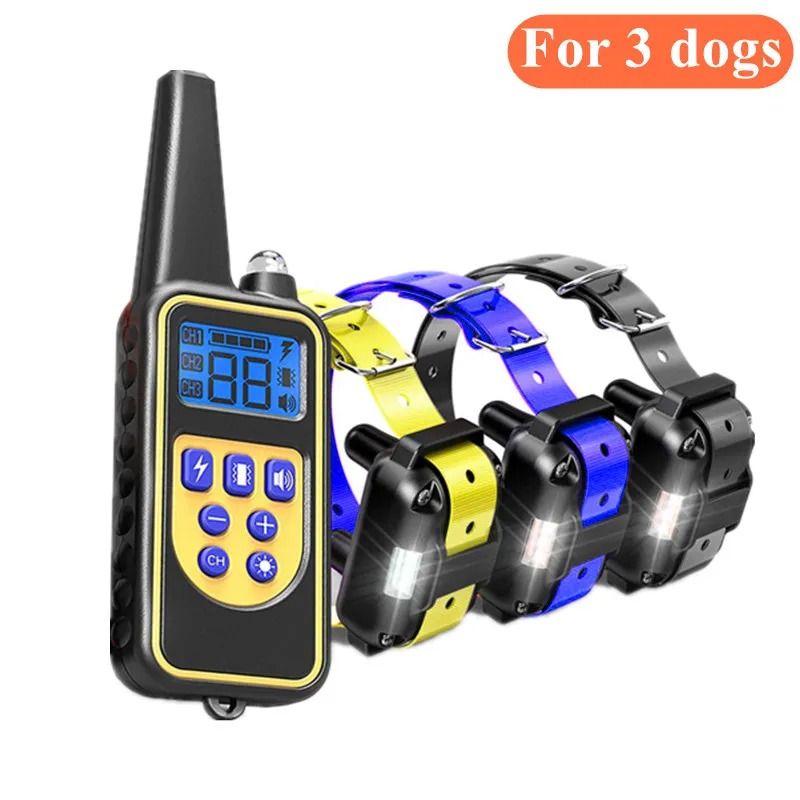 Electric Dog Training Collar With Remote  Waterproof  Rechargeable 13