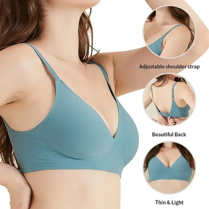 Womens Seamless Wireless Bra With Removable Pads  Ultra Comfortable 2