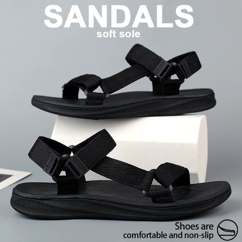 Mens Outdoor Gladiator Sandals with Arch Support and Yoga Mat Insole