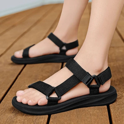 Mens Outdoor Gladiator Sandals With Arch Support And Yoga Mat Insole 3