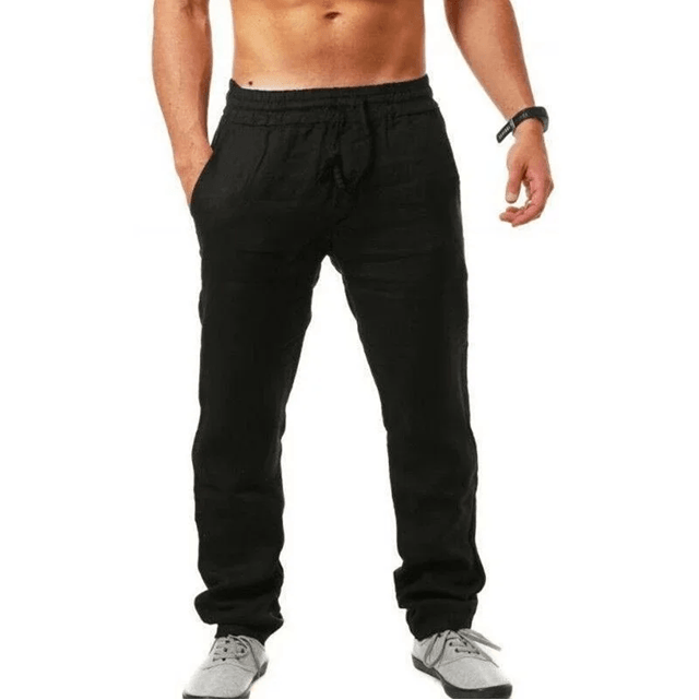Premium Mens Cotton Linen Autumn Trousers Breathable Streetwear Pants For Comfort And Style 2