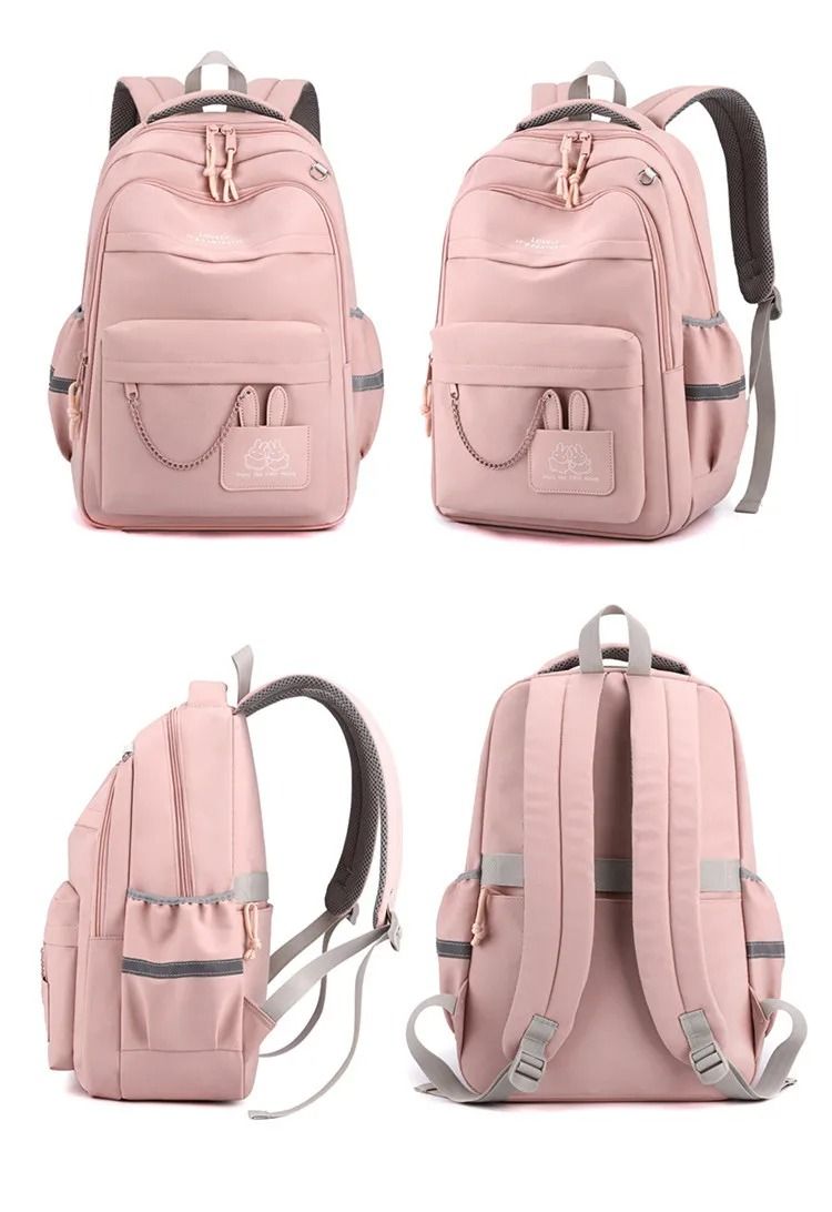 Girls Large Capacity School Backpack With Bookbag Compartments 4
