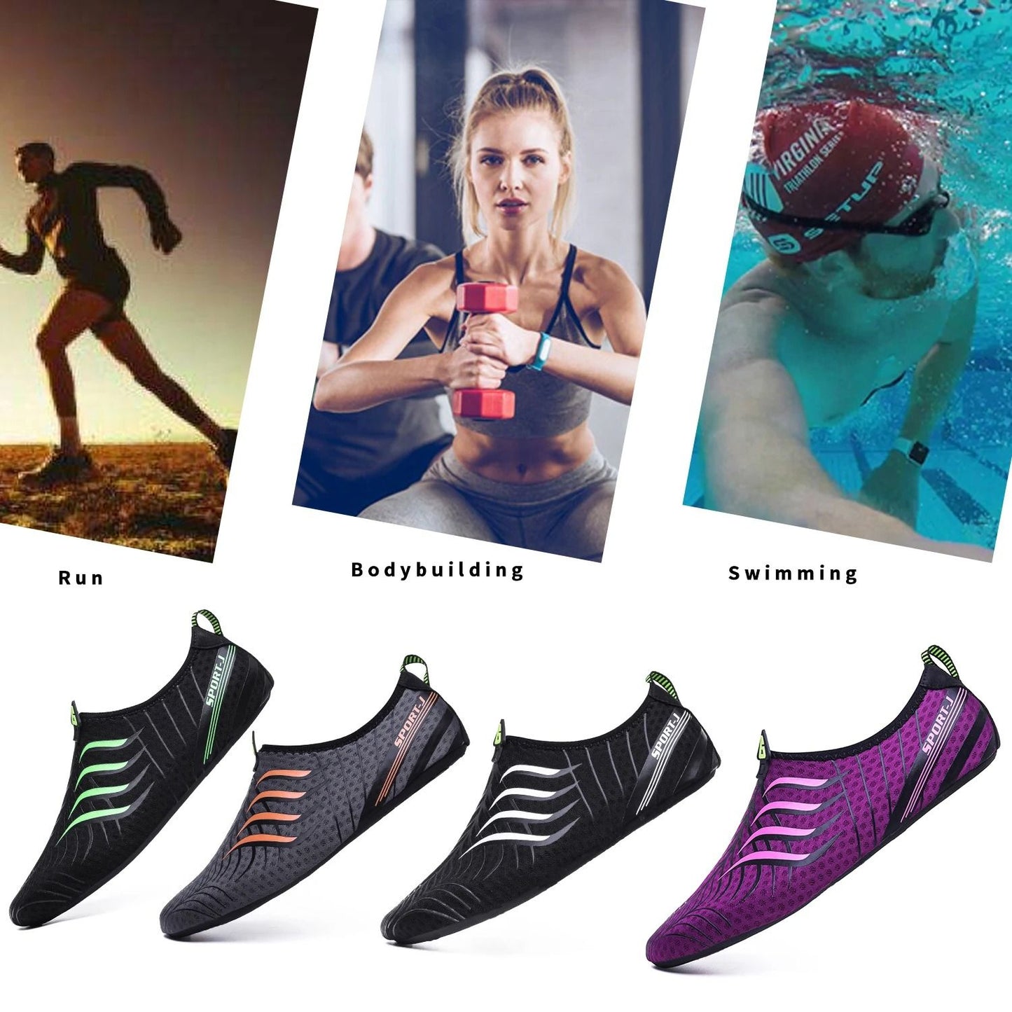 Unisex QuickDry Water Shoes For Beach Swimming And Outdoor Sports 3