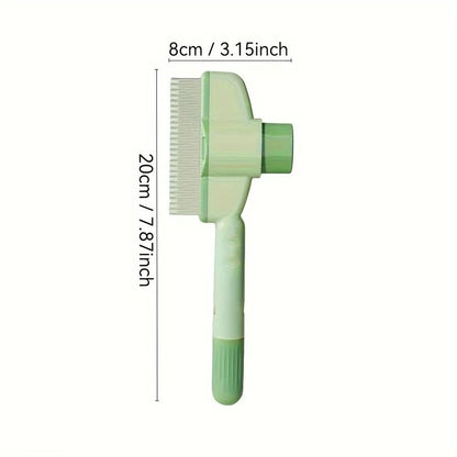 DualPurpose Pet Grooming Comb For Cats And Dogs  Floating Teeth Hair Remover 7