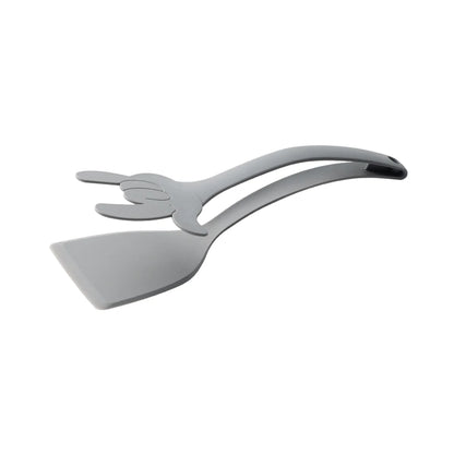 Silicone Grip Shovel Clip Flip Tongs Spatula Clamp For Egg Steak Pancake Fried Turners Cooking Tool 7