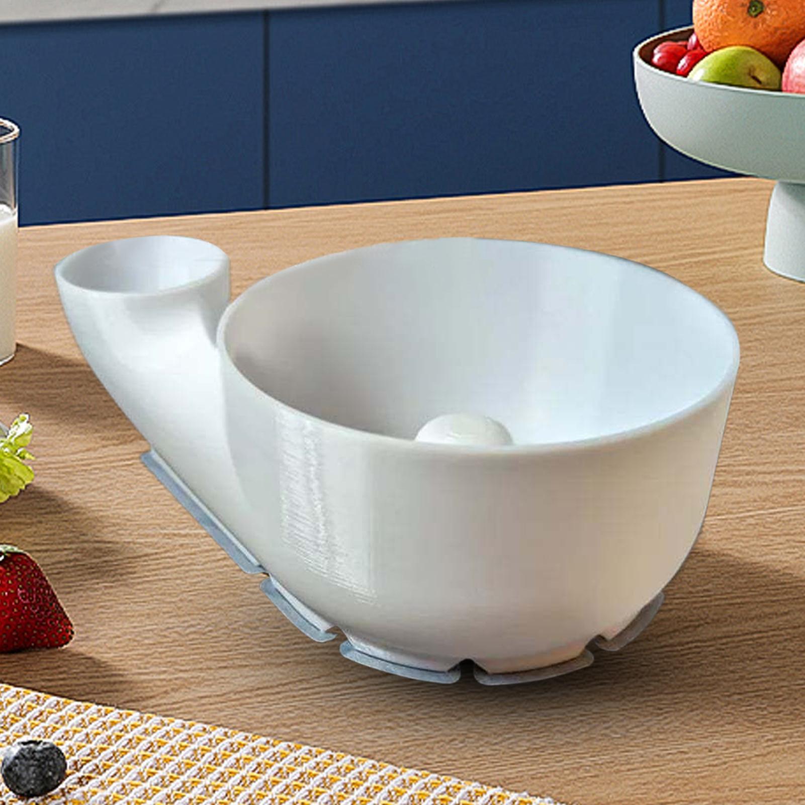 Portable Vegetable Washer Fruit Wash Bowl, Food Washing Spinner, Kitchen Auto Cleaning Machine for Quick Draining