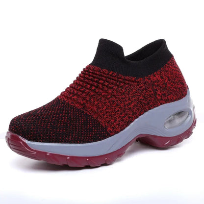 Women Orthopedic Style Non Slip Platform Sneakers Breathable Wear Resistant Casual Shoes 7
