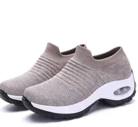 Women Orthopedic Style Non Slip Platform Sneakers Breathable Wear Resistant Casual Shoes 9