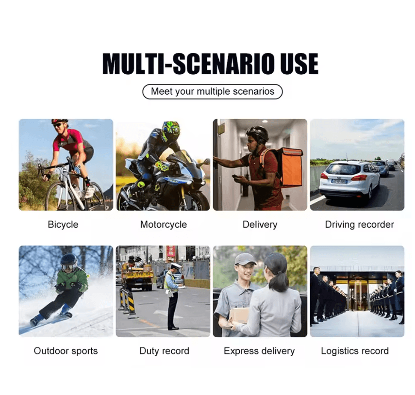 Mini 4K WiFi Body Camera Portable Hotspot Law Enforcement Recorder 2