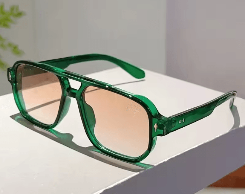 Vintage Retro Sunglasses For Men Fashionable UV Protection Shades 1