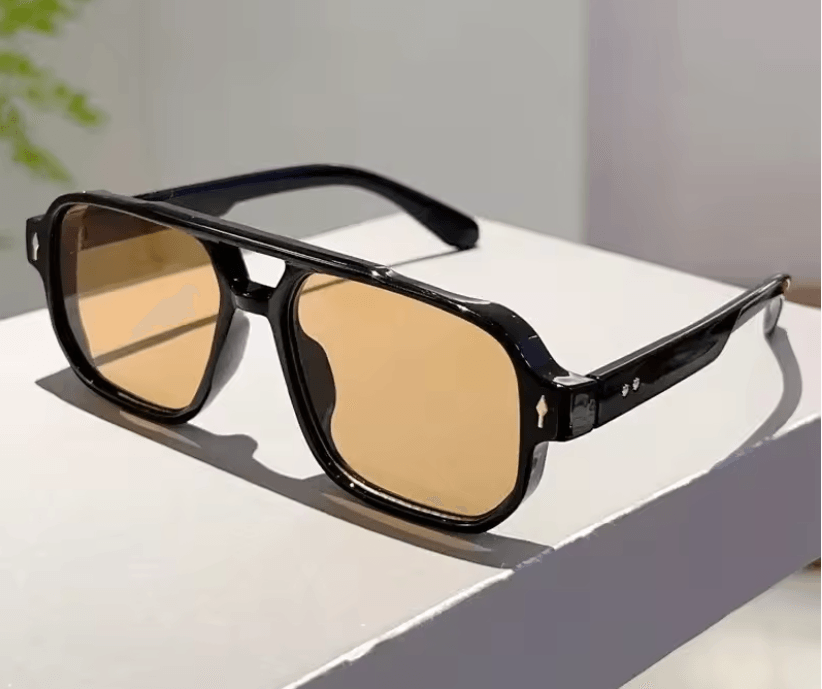 Vintage Retro Sunglasses For Men Fashionable UV Protection Shades 7