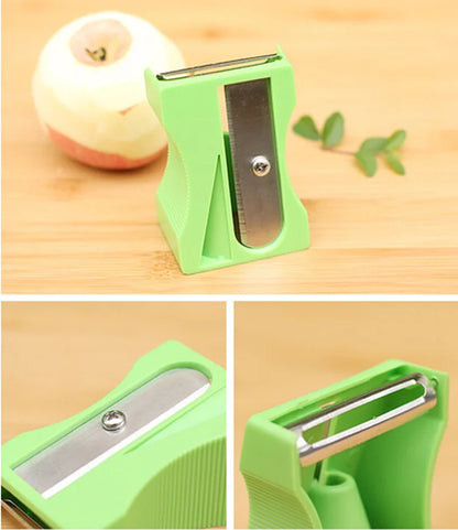 Beauty Cucumber Slicer Knife Sharpener, Kitchen Accessories Peeler, Fruit Curling Beauty Tools for Home Use