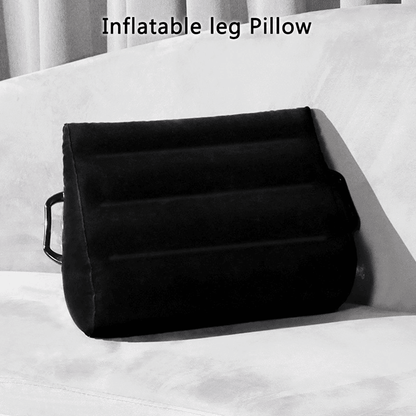 Inflatable Leg Elevation Pillow For Travel And Recovery Comfort 1