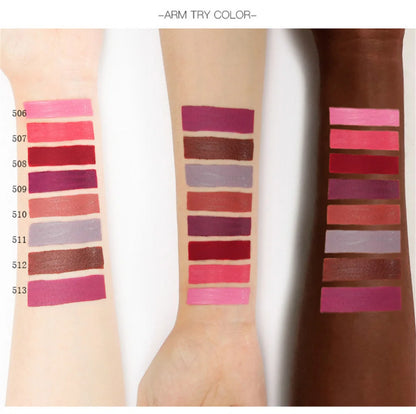 Womens Lipstick Lasting Waterproof Liquid Pencil Matte Liquid Lipsticks Non Stick Cup Lip Gloss Smu 3